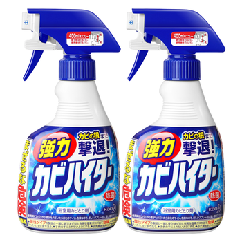 花王（KAO）除霉剂400ml*2 浴室清洗剂墙面除菌瓷砖玻璃除水垢清洁剂喷雾