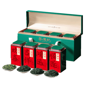 茶满纪茶叶四大绿茶500g 2026新茶龙井碧螺春毛尖父亲节礼物端午礼盒送