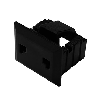 索厉 RJ45网口锁可拆卸封口塞防尘塞网络端口安全锁保护数据工具5把+黑色100个/外盖式防尘塞/ 20185