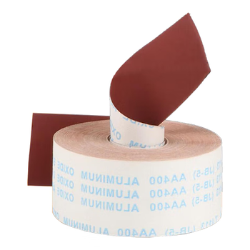 VRK 手撕砂布卷240目4寸木工墙面打磨抛光干磨水磨手撕软布卷JB-5机用砂带卷95mm宽 40米/卷