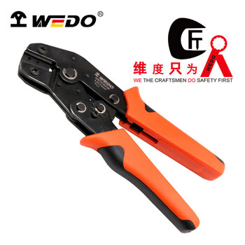 维度WEDO精密欧式端子压接钳7.5''德标0.14-2.5mm²WEDO2239/把