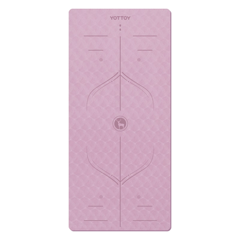 yottoy瑜伽垫 加厚加宽防滑健身垫舞蹈跳操隔音减震垫子男女地垫家用