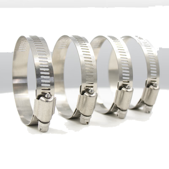 永利尚美式卡箍304不锈钢喉箍水管抱箍 管卡扣固定管卡 14-27mm（10个）