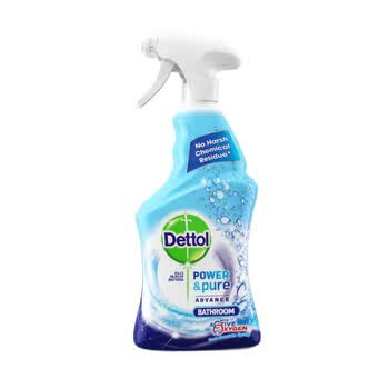 滴露（Dettol）浴室清洁剂750ml玻璃厕所卫生间马桶清洁剂泡沫洁厕液喷雾
