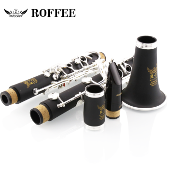 罗菲（ROFFEE）德国罗菲单簧管经典A306降B调黑管乐器17键初学入门考级单簧管 A306合成木