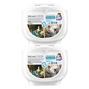 蔬果园3D香氛洗衣凝珠10g*120颗三腔浓缩洗衣液柔顺留香 洁净除菌