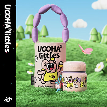 UOOHA欢乐时光闷焖烧杯焖烧罐汤壶316L不锈钢婴儿儿童保温桶小饭盒焖粥