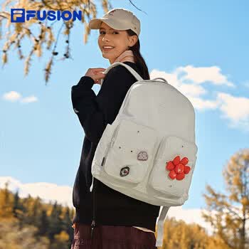 FILA FUSION斐乐潮牌女士背包时尚潮流双肩包女包