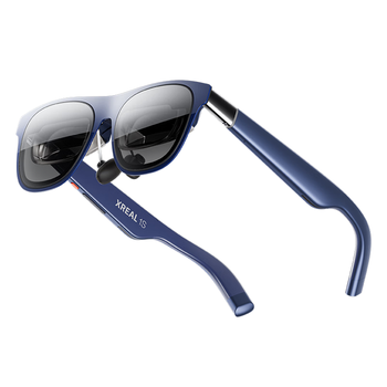 XREAL 1S 智能AR眼镜【全球首发】原生2D转3D 3DoF空间悬停 500吋便携巨幕 52度FOV 观影非AI翻译VR眼镜
