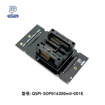 得镨 烧录座 QSPI-SOP016300mil-001E