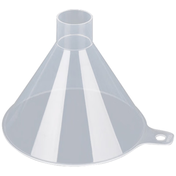 冰禹 BYA-150 PP塑料加大口径漏斗 大异形塑加粉剂漏斗粉末颗粒分装漏斗小漏斗 细口 直径100mm