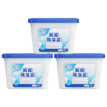 樱之花除湿盒230g*3无香室内衣柜衣物干燥剂防霉防潮家用宿舍汽车梅雨季