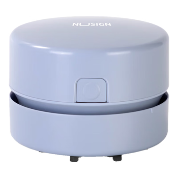 纽赛（NUSIGN）充电式强吸力桌面吸尘器 迷你键盘除尘橡皮屑清洁器 紫NS199-S【热门商品】得力旗下高端品牌