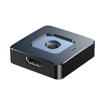 胜为hdmi一拖二双向切换4K/60Hz 分屏器二进一出分配转换器 主机显示器电视切换显示 HS10020G