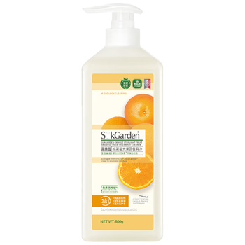 蔬果园（SukGarden）洗洁精洗碗去油除味果蔬 餐具净800g*1瓶 香型随机