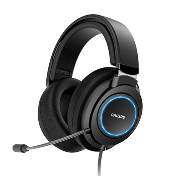 飞利浦（PHILIPS）电竞职业专业游戏耳机G6105 USB听声辨位FPS吃鸡三角洲 7.1声道HiFi头戴式电脑麦克风一键静音