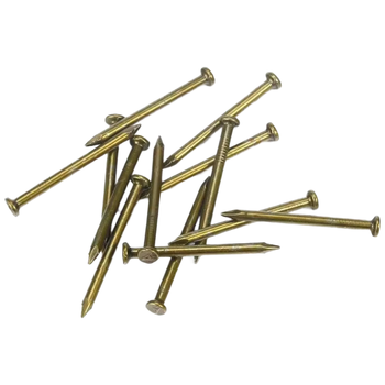 华臂 钉子水泥钉镀锌钢钉高强度墙钉混凝土木工钉子国标350g 水泥钢钉40mm（约130个）