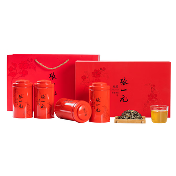 张一元茉莉花茶叶龙毫明前茶新春茶伴手礼物送长辈口粮茶特种400g礼盒装
