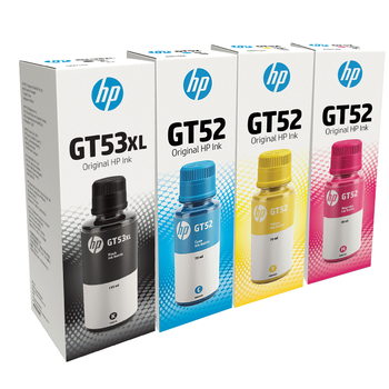 惠普（HP）原装GT53XL/52 四色墨水套装适用5820 418 419 410 319 310 519 758