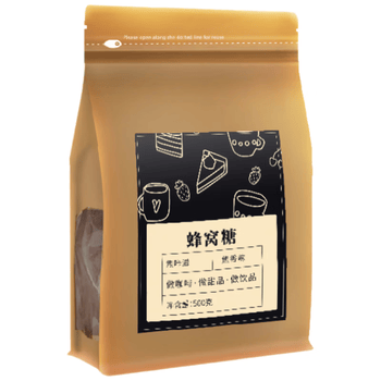 焦咔滋蜂窝糖500g大包装 卡美罗咖啡奶茶伴侣0脂肪 蜂窝焦糖商用