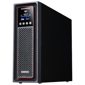 山特（SANTAK）C3KS 3000VA/3000W在线式UPS不间断电源外接电池长效机服务器机房供电1小时左右