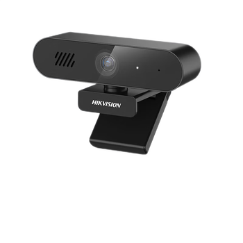 海康威视（HIKVISION）400万全高清电脑摄像头 自动聚焦内置麦克风360°旋转自适应亮度 网课学习视频会议直播 DS-E14Sa