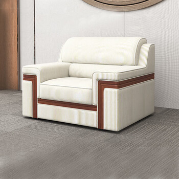 洛来宝会客厅贵宾室沙发会议室沙发大会堂迎宾单人位接待室VIP室沙发