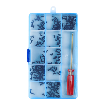 连拓笔记本沉头螺丝套装/主机电脑固态硬盘电子数码小螺丝钉/含12种螺丝/带螺丝刀/螺丝组合套装