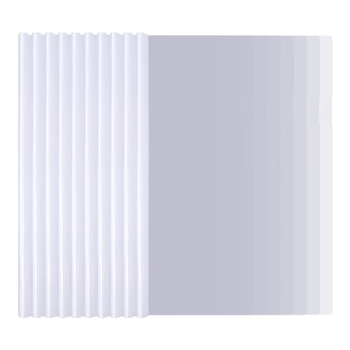 西玛（SIMAA）10只A4/15mm加厚抽杆夹文件夹资料夹简历夹报告夹试卷夹产检插页收纳办公用品文具 6078