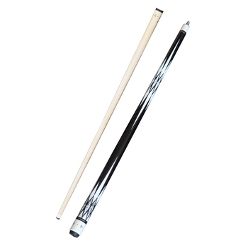 施奥德台球杆 中式黑八美式中大头杆九球杆1/2双节杆 白款13mm 杆桶套装