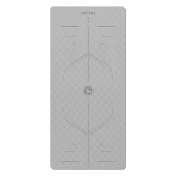 yottoy瑜伽垫 健身垫TPE防滑加厚加宽185*80cm初学者男女舞蹈地垫子家用