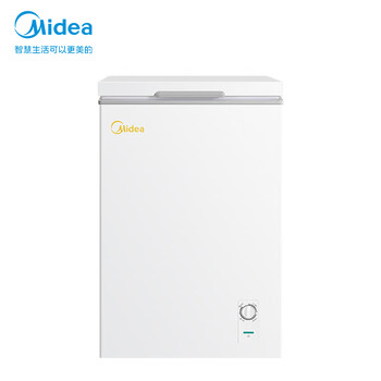美的（Midea）100L单温家用冰柜冷藏冷冻柜两用低霜小冰柜一级能效节能冷柜小型冰箱BD/BC-100KMD(E)焕新补贴