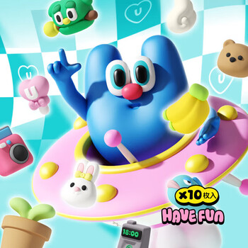 UOOHA欢乐能量装饰帽-10颗装 水杯配件