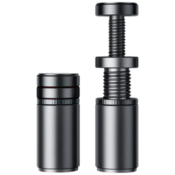 连拓显卡支撑架 台式电脑独立显卡支架圆柱型 千斤顶 铝合金材质 底部磁力吸附 高低调整