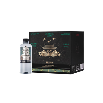 长生之脉 克东天然苏打水无糖无添加泡茶水500ml*12瓶茉莉花茶瑞鹤限定