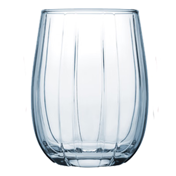 帕莎帕琦（Pasabahce）进口玻璃杯无铅水杯饮料啤酒杯380毫升1只420405蓝色