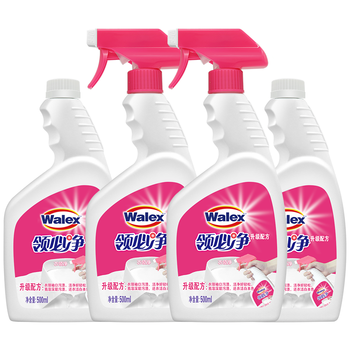 威洁士衣领净500g*4瓶 深层去渍免揉搓 喷雾型衣领袖口助洗剂