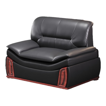 中伟 办公沙发组合沙发办公室接待沙发商务沙发单人位