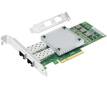 EB-LINK BCM57810S芯片PCI-E X8万兆双口光纤网卡10G服务器SFP+接口网络适配器