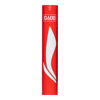 李宁G600鹅毛羽毛球飞行耐打兼顾专业选择12支装76速AYQR008