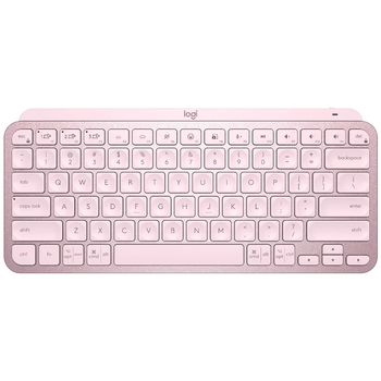 罗技大师系列 MX Keys Mini 企业级简约无线蓝牙键盘 高端办公键盘 笔记本ipad键盘 超薄便携 玫瑰粉