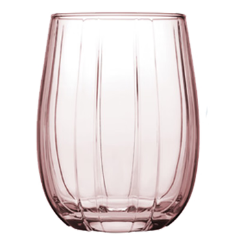 帕莎帕琦（Pasabahce）进口玻璃杯无铅水杯饮料啤酒杯380毫升1只420405粉色