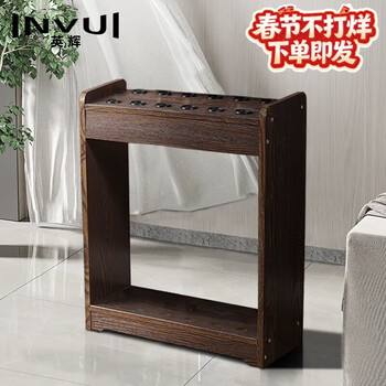 英辉（INVUI）台球杆架落地式杆架12孔立式球杆架台球桌放杆架台球架杆器