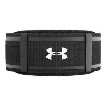 安德玛（Under Armour）磐石护腰健身运动深蹲硬拉腰带男女力量训练专业举重撸铁束腰 M码
