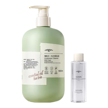 海肌兰（SEAKLAM）内衣洗衣液600ml山茶植萃抑菌99.99%有效去除72h血渍内衣裤洗衣液