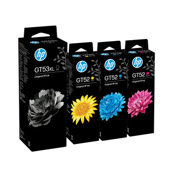 惠普（HP）原装GT53XL/52 四色墨水套装适用5820 418 419 410 319 310 519 758