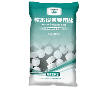 怡口净水（ECOWATER）官方正品直营软水盐适配中央软水系列纯度99.6%树脂还原不结桥保护涉水家电净水软化盐ESA-10KG