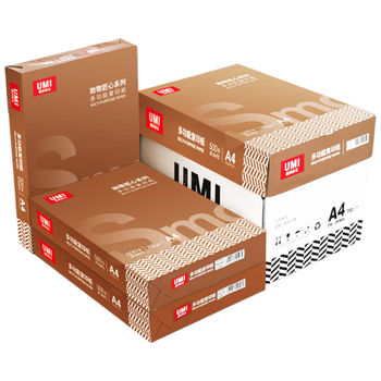 安兴匠心a4打印纸复印纸多功能A4纸双面草稿纸办公热销70g500张/包 5包/箱(2500张）京东自营