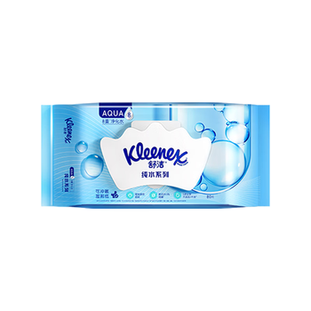 舒洁（Kleenex）湿厕纸80抽*1包试用装婴儿湿厕纸洁厕湿巾湿纸巾厕纸湿厕纸纯水