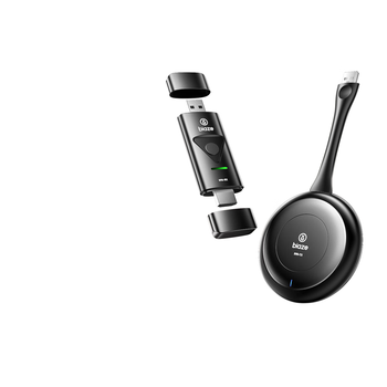 毕亚兹 企业级手机无线投屏器hdmi线高清传输同屏器办公家用苹果安卓电脑接电视 usb/type-c套装